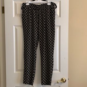Pull on Patterned Pants